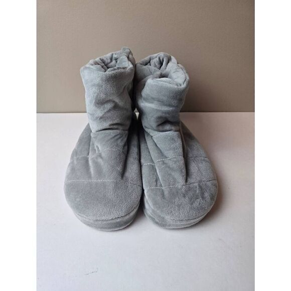 Massaging Booties Gray Sz 8 - Picture 1 of 6